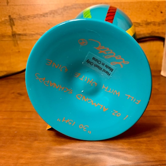 Lolita Love My Wine, Hand Painted, “30 ish" 15 oz. Wine Glass, Display only. - Picture 5 of 10